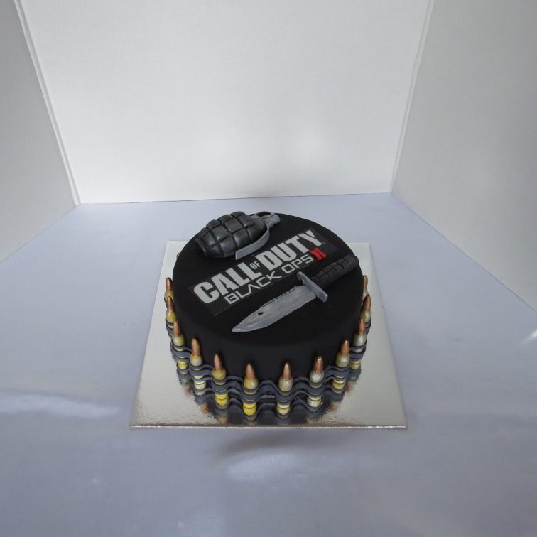 Call of Duty Black Ops II cake