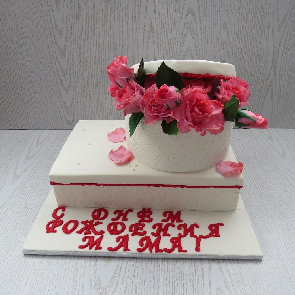 Rose Box Cake