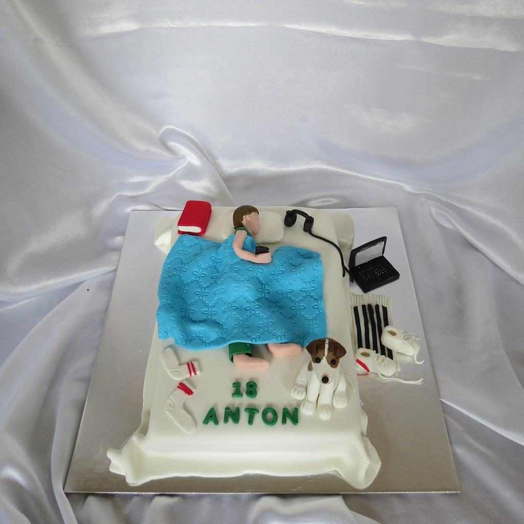 Boys 18th Birthday Cake