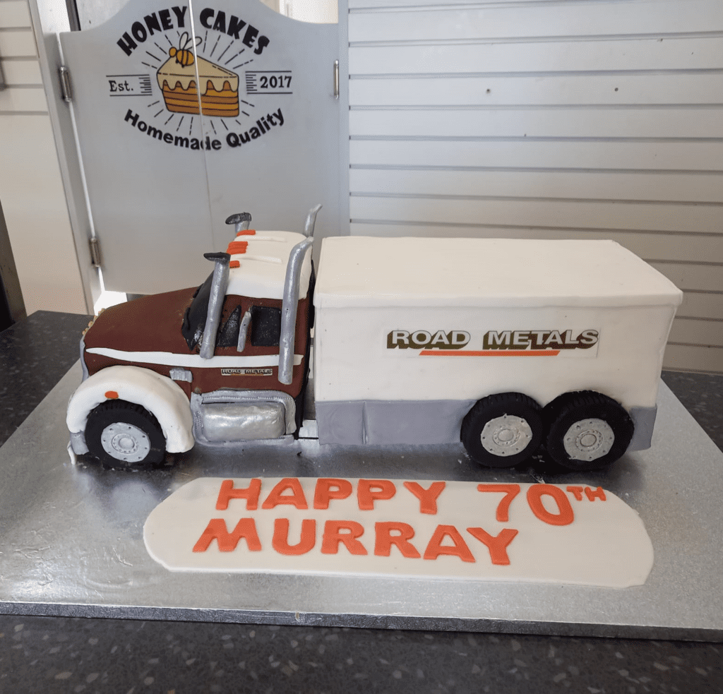 Road Truck Cake - Honey Cakes