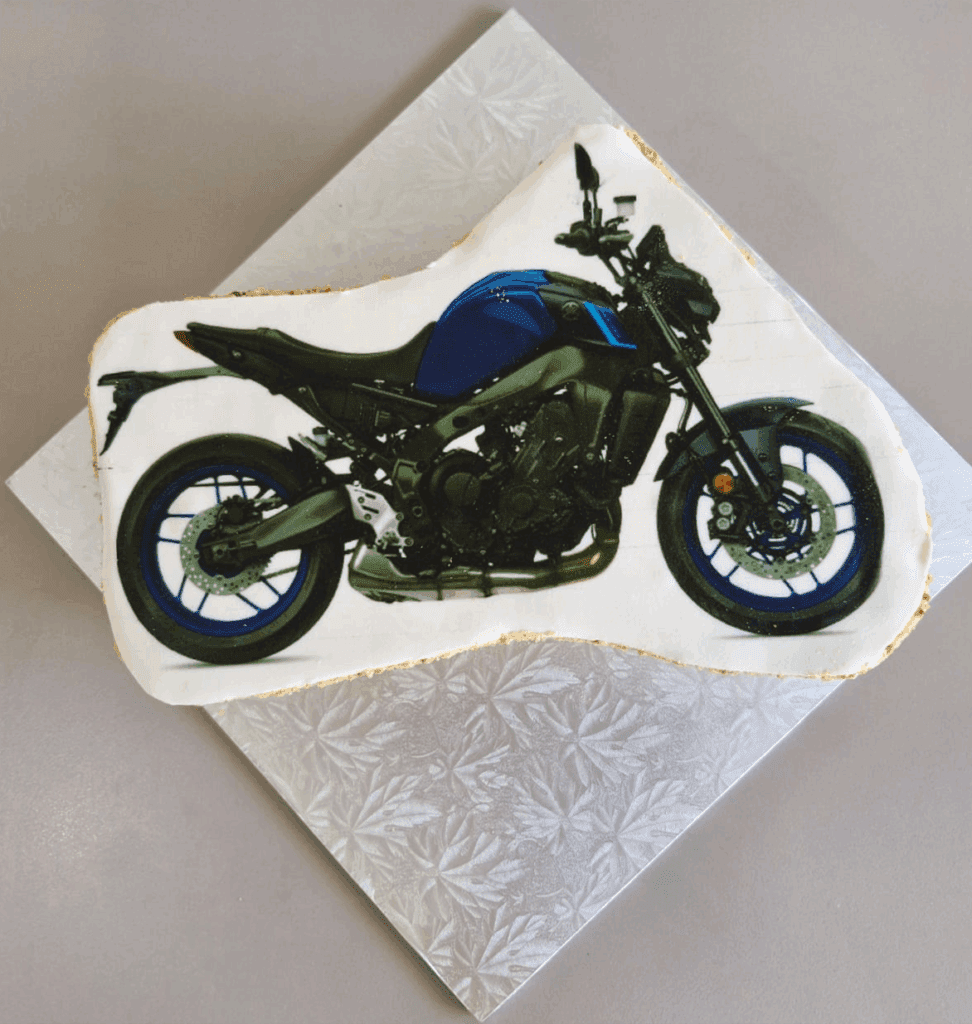 Yamaha Motorcycle Cake