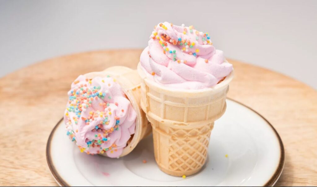 Strawberry Marshmallow Ice-cream