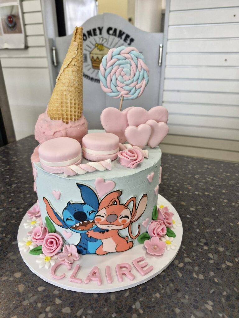 Lilo and Stitch Cake for Girl